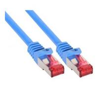 InLine 76422B - Cable de conexión S/FTP (250 MHz, PVC, cobre), color azul