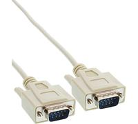 InLine Serial Cable DB9 M/M 5m 5m Male 9pin Sub D Male 9pin Sub D Gris cable de serie - cables de serie