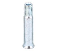 Inline Skate Axles 15 Pack | 8mm Steel Replacement Bolts for Wheels | Female Thread Fittings 35mm / 38mm | High Strength Secure - Loose Design (Total length 35mm)