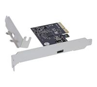 Inline Tarjeta de Interfaz, PCIe x4, USB 3.2 Gen.2 x 2, 1 x USB-C, Incluye Soporte de Perfil bajo, 76660I