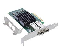 InLine Tarjeta de Red Dual de 10 Gigabit, 2 x SFP+, PCIe x8, Controlador LAN Ethernet 10 GBASE-T, a Partir de Win 7, Server 2008, Linux 2.6, Incluye Soporte de Perfil bajo, 51131A
