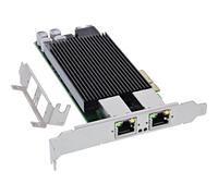 InLine Dual Gigabit Netzwerkkarte 2x RJ45 1 Gb/s PCIe x4 PoE+ (51125P)