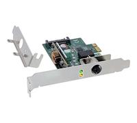 InLine® Tarjeta de Red Gigabit con código M12X, PCIe x1, 2.1, PoE+, 51124I