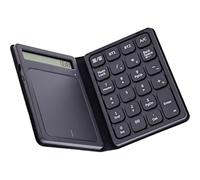 Inline Teclado numérico Bluetooth con Panel táctil y Pantalla, Plegable, inalámbrico, para Windows, Android, iOS, USB-C, batería Negra, 55379G