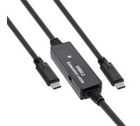 InLine USB 3.2 Gen.1 Cable activo, conector USB-C a conector USB-C, negro, 10 m