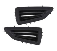 INLY 2 piezas interior derecha + izquierda ventilador radiador rejilla cubierta cubierta cubierta ventilador ventilador cubierta cubierta ventilador rejilla de ventilación compatible con Fiesta