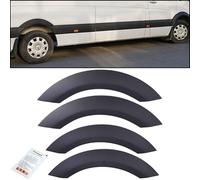 INLY 4 Piezas Revestimientos de Pasos de Rueda ABS Extensiones de Guardabarros Guardabarros Pasos de Rueda Compatible con Sprinter W906 (2006-2018)