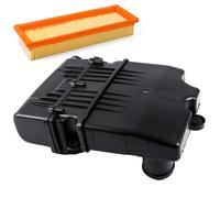 INLY Caja del filtro de aire Carcasa del filtro de aire Tapa + filtro de aire compatible con Doblo Grande Punto Linea Punto Siena 1.4 51886106 51773400 51805044