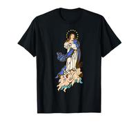 Inmaculada Concepción Virgen María Defensa Católica Camiseta