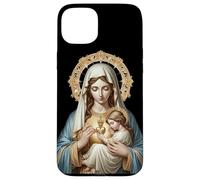Inmaculada Concepción Virgen María Holding Carcasa para iPhone 15 Plus