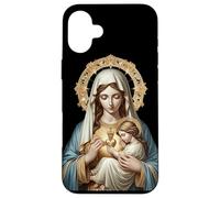 Inmaculada Concepción Virgen María Holding Carcasa para iPhone 16 Plus