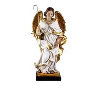 Inmaculada Romero IR Arcángel San Rafael Figura 30 cm. patrón de los peregrinos y Sanitarios Imagen Resina Color