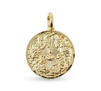 Inmaculada Romero IR Arcángeles San Rafael Gabriel Miguel Ángel de la Guarda Medalla Oro de 18k maciza 16mm.