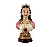 Inmaculada Romero IR Busto María Lionza Figura de 26 cm. Dios indígena representa la Naturaleza Imagen en Resina