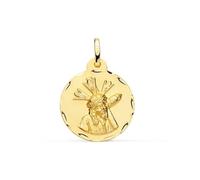 Inmaculada Romero IR Cristo del Gran Poder de Sevilla Medalla en Oro de 9k con 20mm.. Grabación incluida en el precio - Personalizable - GRABACIÓN INCLUIDA EN EL PRECIO