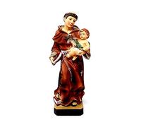 Inmaculada Romero IR Figura San Antonio De Padua Niño Jesús Imagen 20Cm. Adorno Resina Peana Decoración