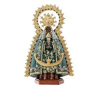 Inmaculada Romero IR Figura Virgen De Regla Imagen 18Cm. Patrona De Chipiona Resina Peana Decoración