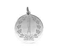 Inmaculada Romero IR Medalla plata Ley 925m escudo COE Comando Operaciones Especiales 20mm. unisex