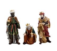 Inmaculada Romero IR Misterio Nacimiento Figura Reyes Magos 3 Piezas 40 cm. Belén Imagen Resina