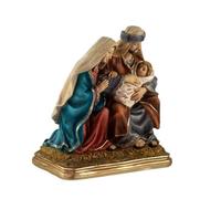 Inmaculada Romero IR Misterio Nacimiento Navidad Figura 21 cm. monopieza Belén Niño Jesús Virgen María San José Resina
