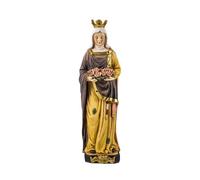 Inmaculada Romero IR Reina Santa Isabel Figura 20 cm. Escultura Resina patrona Tercera Orden franciscana