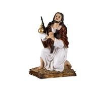 Inmaculada Romero IR San Alejo Figura 24 cm. Imagen Resina Protector de Las Personas en situación de Calle