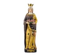 Inmaculada Romero IR Santa Isabel Figura 30 cm. patrona de la Tercera Orden franciscana Resina peana