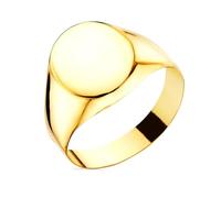 Inmaculada Romero IR Sello Oro 18k Primera Comunión niño liso cabeza ovalada. Grabación incluida en el precio - Personalizable - GRABACIÓN INCLUIDA EN EL PRECIO