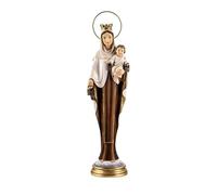 Inmaculada Romero IR Virgen del Carmen Figura 30 cm. Escultura patrona de los Marineros Resina