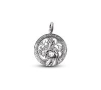 Inmaculada Romero - Medalla Purísima Concepción Virgen Plata Ley 925m Maciza 27 Mm