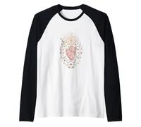 Inmaculado Corazón De María Católica Mariana Camiseta Manga Raglan