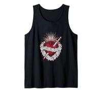 Inmaculado Corazón De María Católica Mariana Camiseta sin Mangas