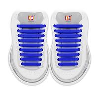 INMAKER Cordones sin Ataduras para Niños y Adultos, Cordones Elásticos para Zapatillas de Deporte, Cordones Planos sin Ataduras de Silicona para Zapatillas de Correr