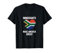 Inmigrantes de Sudáfrica hacen que Estados Unidos sea una gran inmigración Camiseta