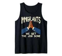 Inmigrantes Hacemos El Trabajo Apoyo Derechos Hombres Mujeres Niños Camiseta sin Mangas