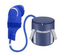 Inmoredo Sistema de terapia de frío para recuperación de cirugía de ligamento cruzado anterior de rodilla, almohadilla universal flexible adecuada para rodilla, hombro, tobillo, cervical, espalda,