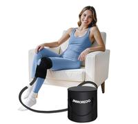 Inmoredo Sistema portátil de terapia de frío con rodilla ajustable, bolsa ligera, fuerte alivio del dolor, ideal para recuperación postoperatoria y reducción de hinchazón, máquina de hielo para