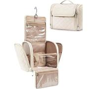 INMORVEN Neceser infantil | Bolsa grande de lavado a cuadros 28 x 25 x 15 cm | Neceser colgante para niñas y niños a partir de 3, Blanco, neceser niña