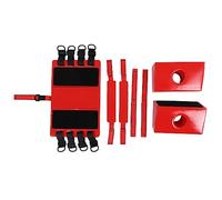 Inmovilizador De Cabeza De Tablero De Columna Vertebral, Para Tablero Trasero, Inmovilizador De Cabeza De Emergencia Médica Universal EMS EMT, Con Correas Ajustables