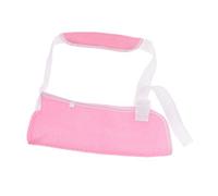 Inmovilizador de codo para adultos, soporte estabilizador de apoyo, férula, cabestrillo de brazo, lesión de hombro, brazo roto, codo, lesión, recuperación, inmovilizador de brazo, unisex, rosa y rosa