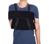 Inmovilizador de Hombro con Cabestrillo para Brazo, Cabestrillo Médico Ajustable para Huesos Fracturados Rotos, Brazo/mano/codo Lesionados, Cómodo Soporte para Manguito Rotador, Cabestrillo para(L)