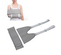 Inmovilizador de Hombro con Cabestrillo para Brazo, Diseño Cruzado en la Espalda Inmovilizador de Cabestrillo para Antebrazo Estable Antideslizante con Correa para el Pecho para Fracturas de Lesiones