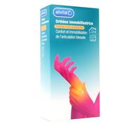 Inmovilizador de muñeca y mano corta Alvita, talla 1