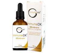 InmuneDK,Triglicéridos de Cadena Media, Vitamina D3 colicalciferol, Menaquinona K2 y Coenzima Q10, todo en una sola toma.