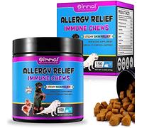 Inmunoterapia De Picazón Para Perros, Tabletas Masticables Inmunológicas De Alivio De Alergias Para Perros Que(150 Tabletas), Antipruritis Y Puntos Calientes, Lamentos, Arañazos, Alergias Estacionales