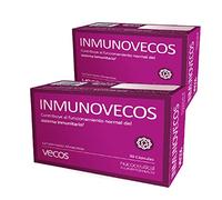 INMUNOVECOS Complemento alimenticio con Equinácea, Propóleo, Vitamina C y beta-glucanos - Pack de 2 botes de 30 cápsulas cada uno