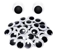 INNAL 30 Piezas Autoadhesivo Ojos Moviles Adhesivos 50 mm Pegatinas Ojos Manualidades Adhesivos Googly Eyes Ojitos Manualidades para Scrapbooking Artesanía Accesorios