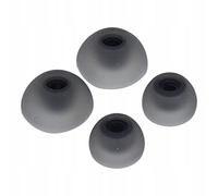 Inncomm Almohadillas de repuesto originales de goma para auriculares compatibles con Samsung Galaxy Buds 2 R177 | 2 grandes | grandes y pequeños | negro | consejos para auriculares de silicona