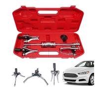 Inner and Outer Bearing Puller Set, Bearing Separator Pullers Tool Kit, 17.72x9.06x3.94 Inches Compact Gear Disassembly Accessories for Automotive Repairs, Beginners, Enthusiasts, Professionals