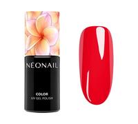 NÉONAIL Pintauñas Semipermanentes 7,2 ml - Rojo - Fearless Red - Esmaltes Semipermanentes Para Uñas - Gel Uñas - Manicura - Nail Art - Brillo Uñas - Laca De Uñas - Esmalte Uñas